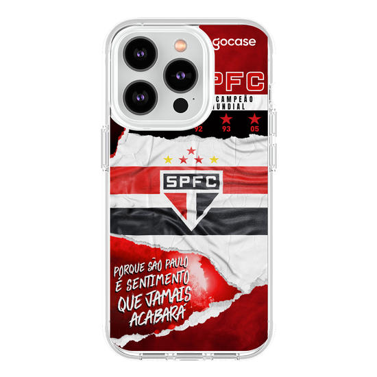 Capinha para celular São Paulo - Colagem