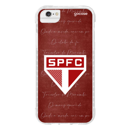 Capinha para celular São Paulo - Escudo Vintage