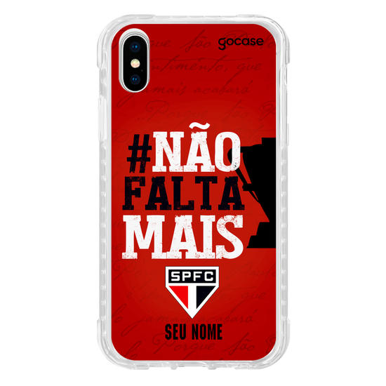 Capinha para celular São Paulo - #NãoFaltaMais