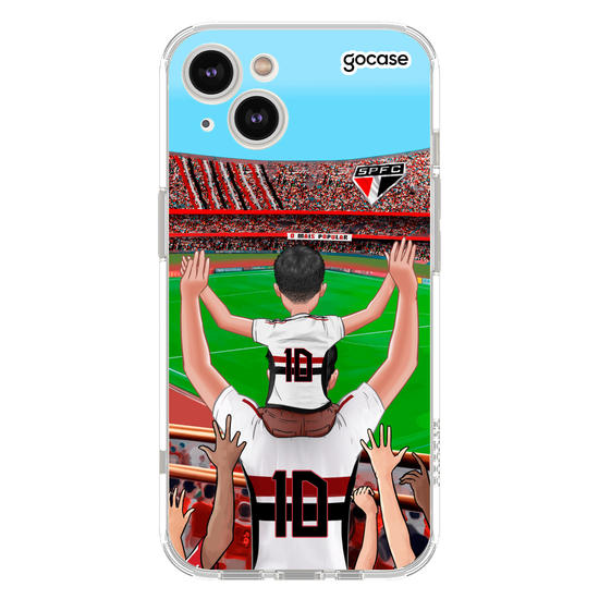 São Paulo - Pai e Filho Torcedor Estádio