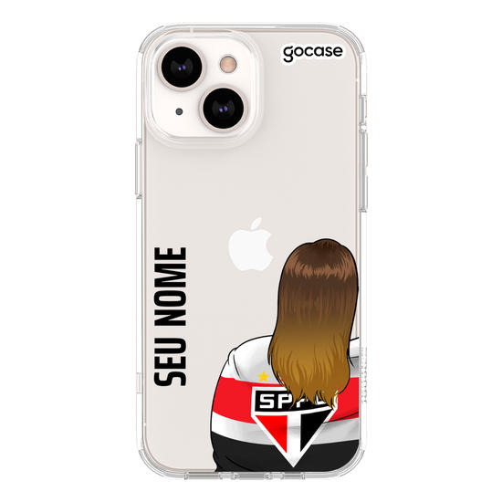 Capinha para celular São Paulo - Torcedora Tricolor