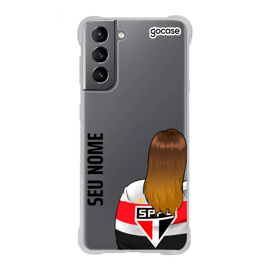 Capinha para celular São Paulo - Torcedora Tricolor