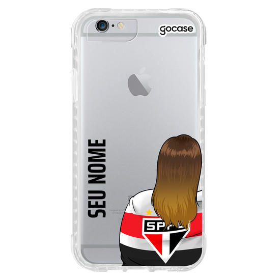 Capinha para celular São Paulo - Torcedora Tricolor