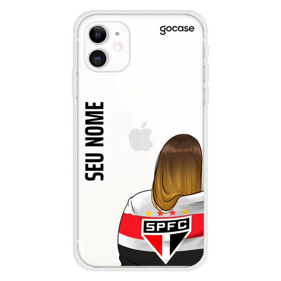 São Paulo - Torcedora Tricolor Phone Case