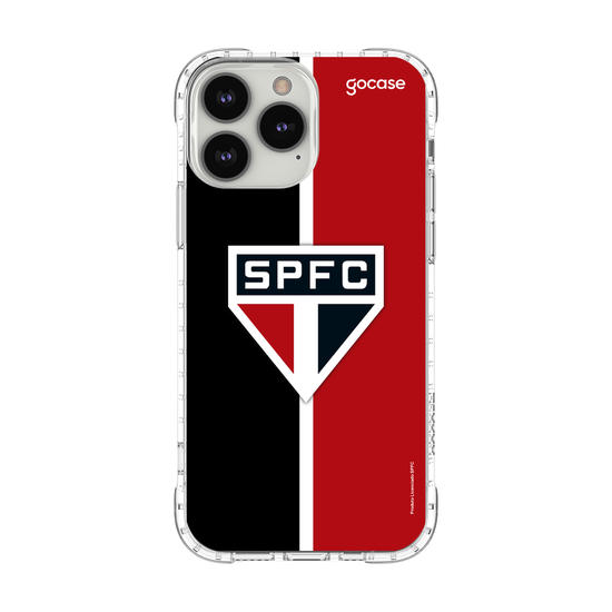 Capinha para celular São Paulo - Tricolor Vertical Customizável