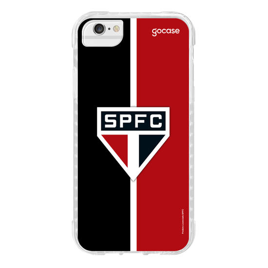 Capinha para celular São Paulo - Tricolor Vertical Customizável