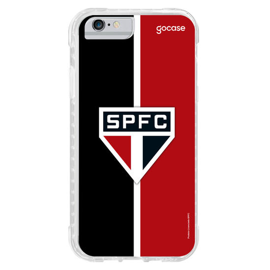 Capinha para celular São Paulo - Tricolor Vertical Customizável