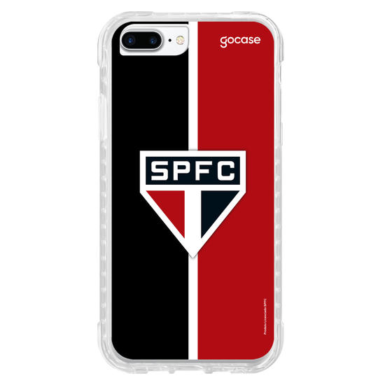 Capinha para celular São Paulo - Tricolor Vertical Customizável