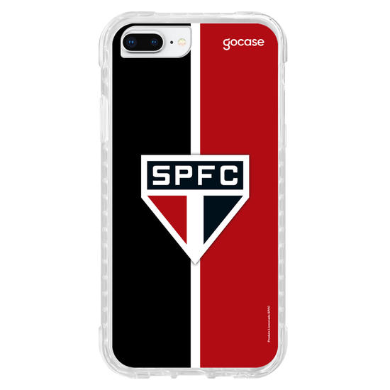 Capinha para celular São Paulo - Tricolor Vertical Customizável