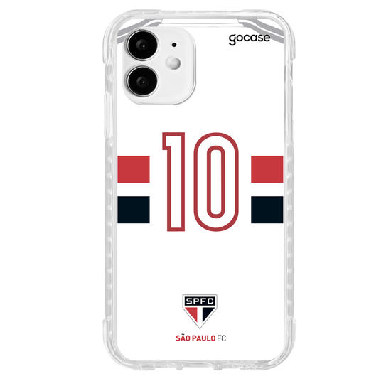 Capinha para celular São Paulo - Uniforme 1 2020 Personalizado