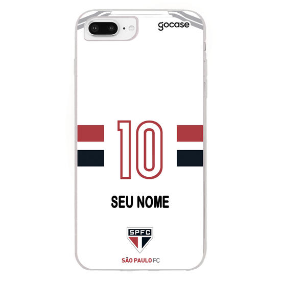 Capinha para celular São Paulo - Uniforme 1 2020 Personalizado