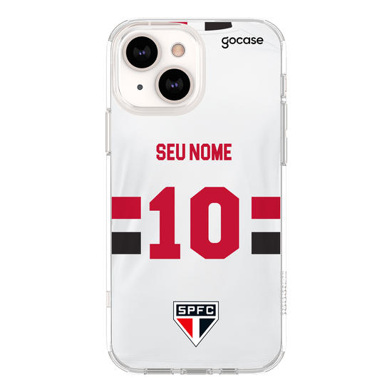 Capinha para celular São Paulo Uniforme 1 2021 Personalizado