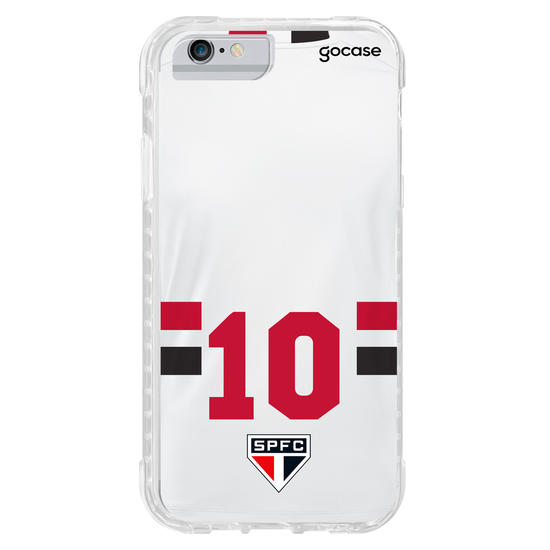 Capinha para celular São Paulo Uniforme 1 2021 Personalizado