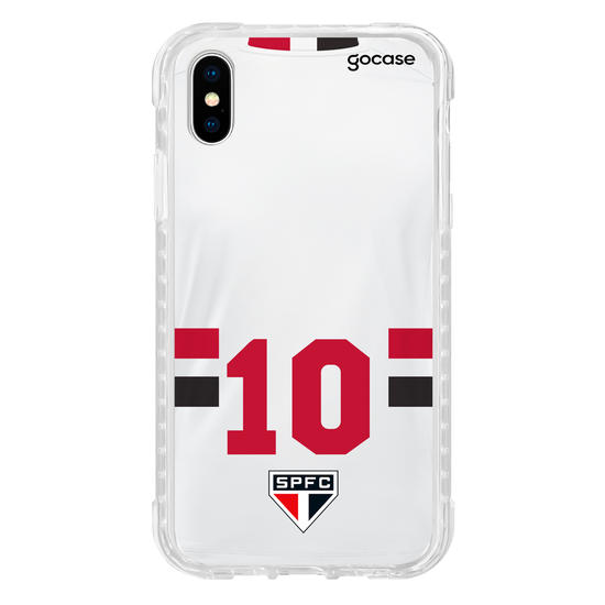 Capinha para celular São Paulo Uniforme 1 2021 Personalizado