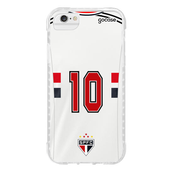 Capinha para celular São Paulo - Uniforme 1 2022 Personalizado