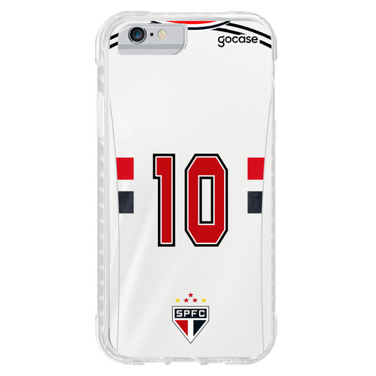 Capinha para celular São Paulo - Uniforme 1 2022 Personalizado