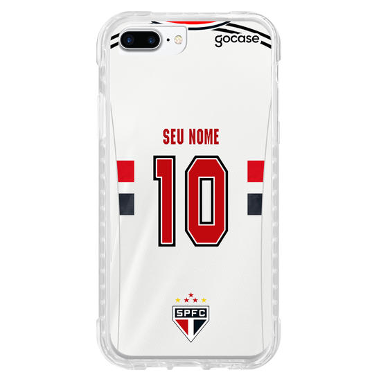 Capinha para celular São Paulo - Uniforme 1 2022 Personalizado