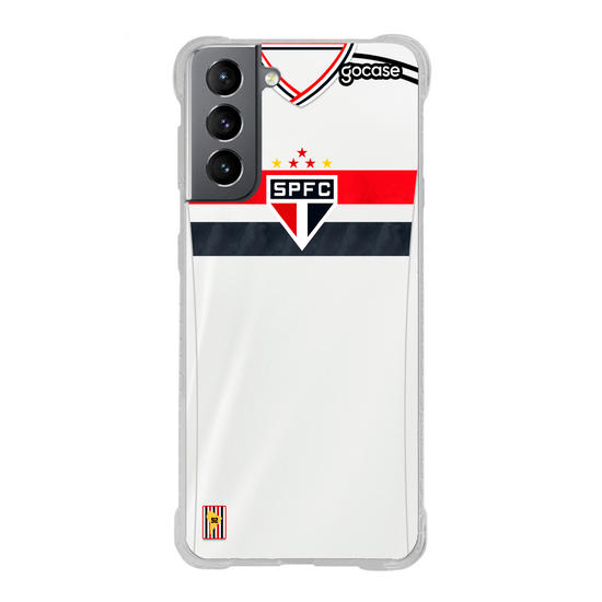 Capinha para celular São Paulo - Uniforme 1 2022