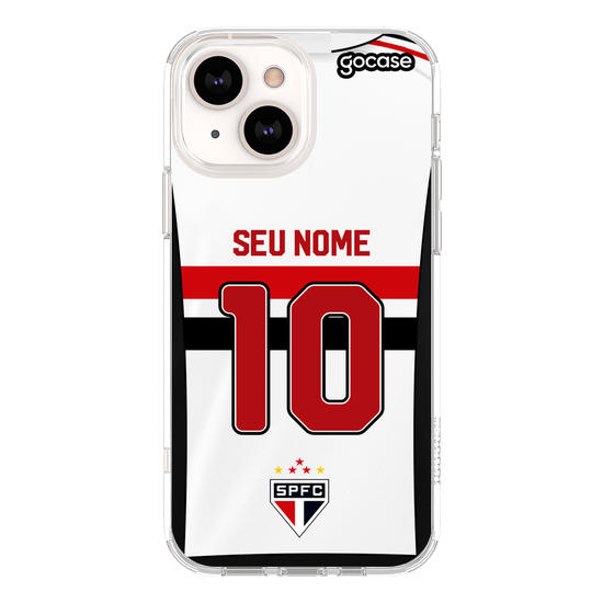 Capinha para celular São Paulo - Uniforme 1 2023 Personalizado