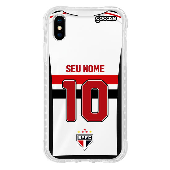 Capinha para celular São Paulo - Uniforme 1 2023 Personalizado