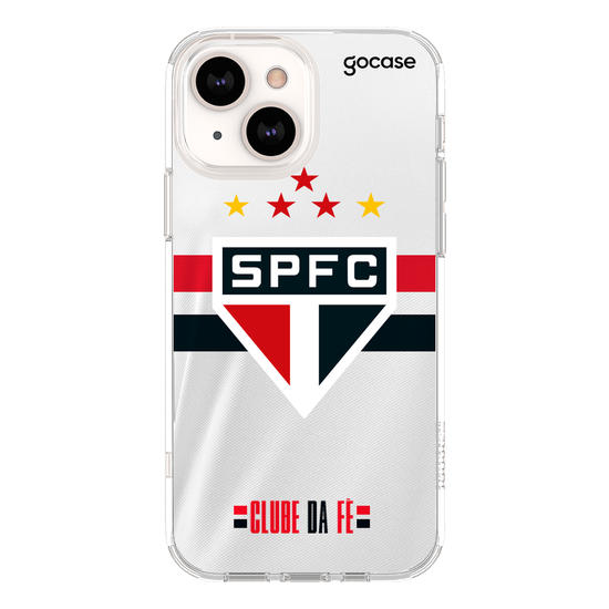 Capinha para celular  São Paulo - Uniforme 1 2024 Escudo