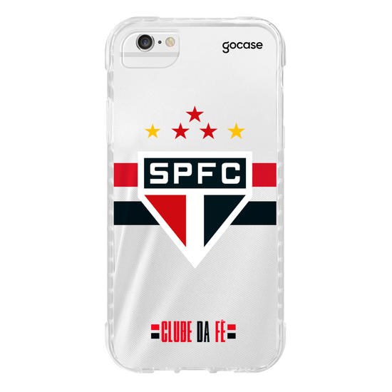 Capinha para celular  São Paulo - Uniforme 1 2024 Escudo