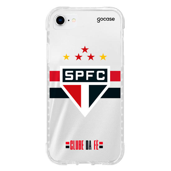 Capinha para celular  São Paulo - Uniforme 1 2024 Escudo