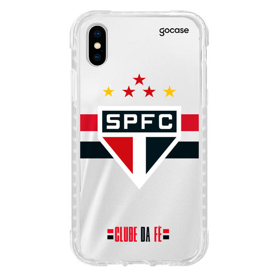 Capinha para celular  São Paulo - Uniforme 1 2024 Escudo