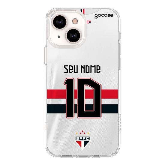 Capinha para celular São Paulo - Uniforme 1 2024 Personalizado