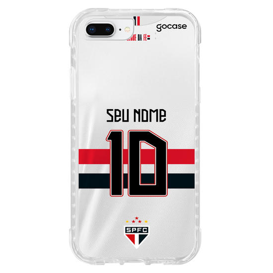 Capinha para celular São Paulo - Uniforme 1 2024 Personalizado