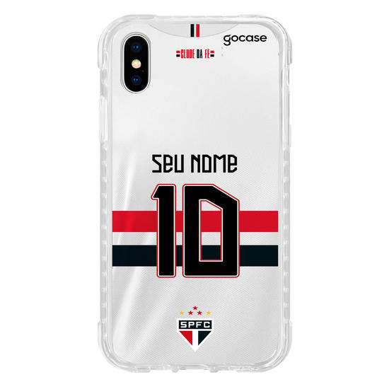 Capinha para celular São Paulo - Uniforme 1 2024 Personalizado