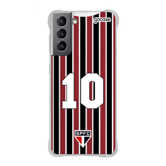 Capinha para celular São Paulo Uniforme 2 2021 Personalizado