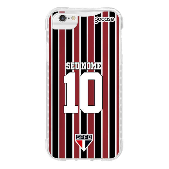 Capinha para celular São Paulo Uniforme 2 2021 Personalizado