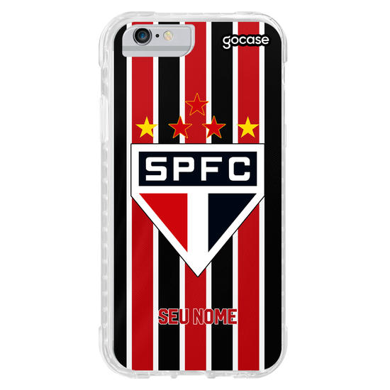 Capinha para celular São Paulo - Uniforme 2 2023 Escudo