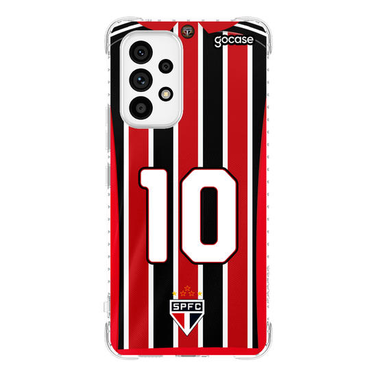 Capinha para celular São Paulo - Uniforme 2 2023 Personalizado