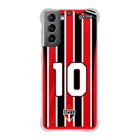 Capinha para celular São Paulo - Uniforme 2 2023 Personalizado