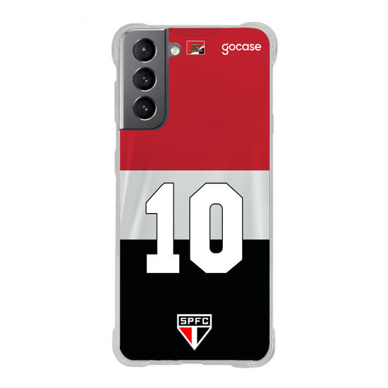 Capinha para celular Sao Paulo - Uniforme 3 2021 Personalizado