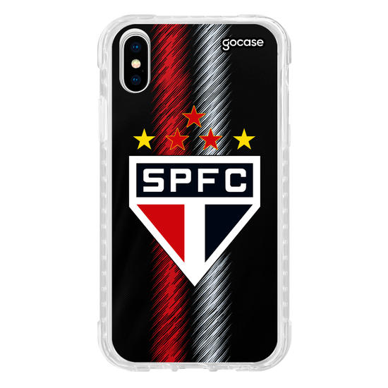 Capinha para celular São Paulo - Uniforme 3 2023 Escudo