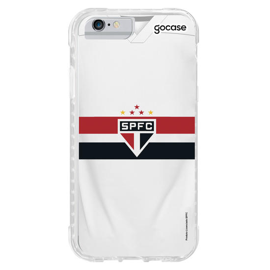 Capinha para celular São Paulo - Uniforme Frontal 1 (2019)