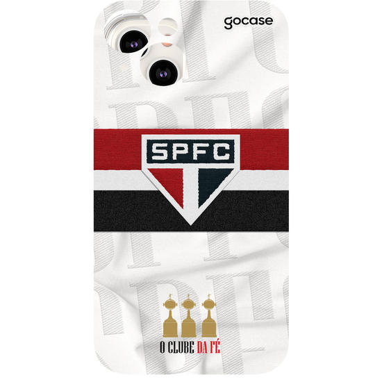 Capinha para celular  São Paulo - O Clube da Fé Texture