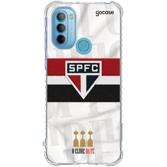 Capinha para celular  São Paulo - O Clube da Fé Texture