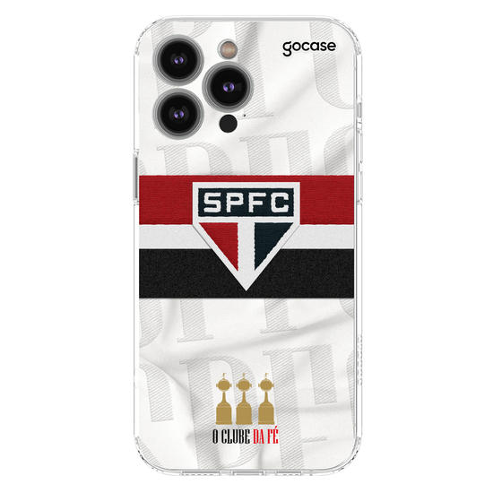 Capinha para celular  São Paulo - O Clube da Fé Texture
