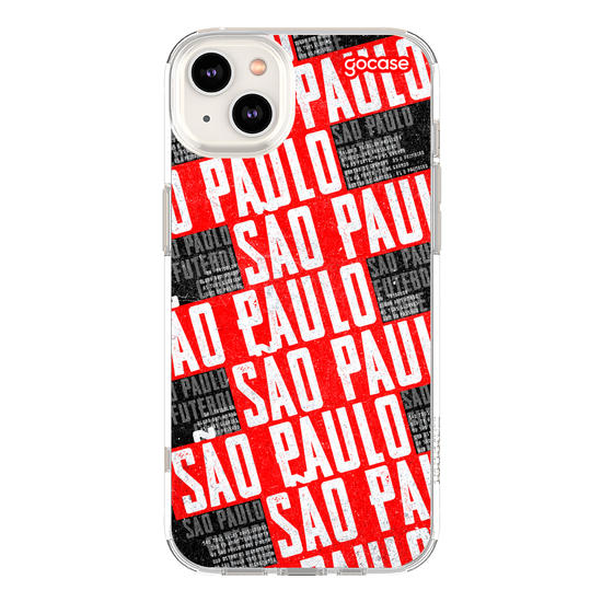 Capinha para celular São Paulo - Hino Texture