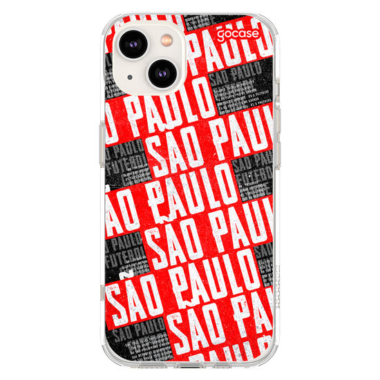 Capinha para celular São Paulo - Hino Texture