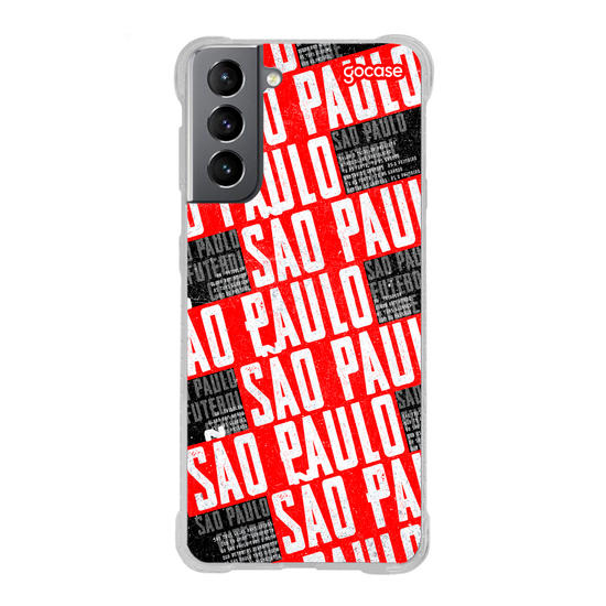 Capinha para celular São Paulo - Hino Texture