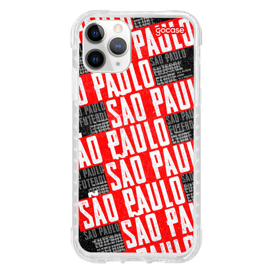 Capinha para celular São Paulo - Hino Texture