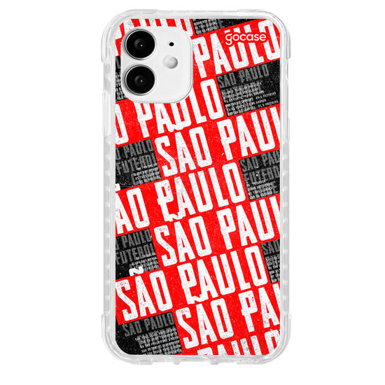 Capinha para celular São Paulo - Hino Texture