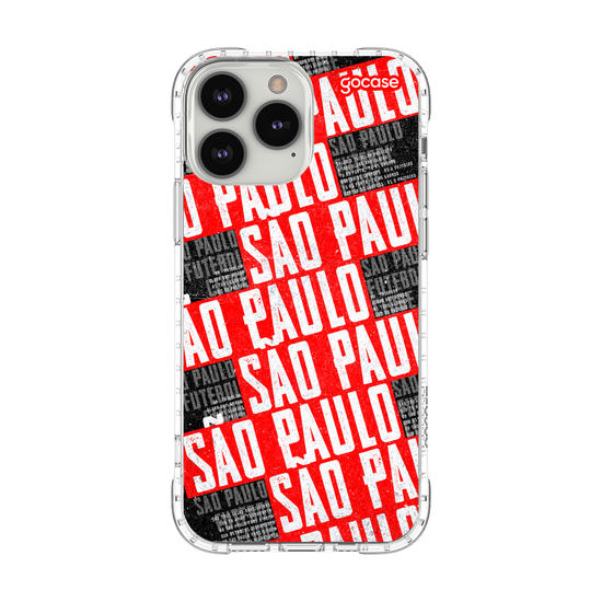 Capinha para celular São Paulo - Hino Texture