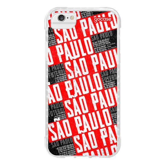 Capinha para celular São Paulo - Hino Texture