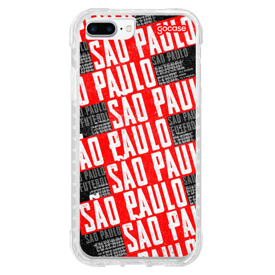 Capinha para celular São Paulo - Hino Texture